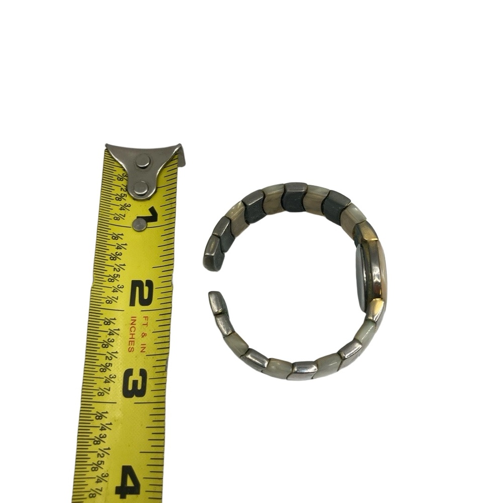 Xanadu‎ Watch Expanding Band Mixed Color Gold tone Analog Oversized Vintage - Picture 2 of 5